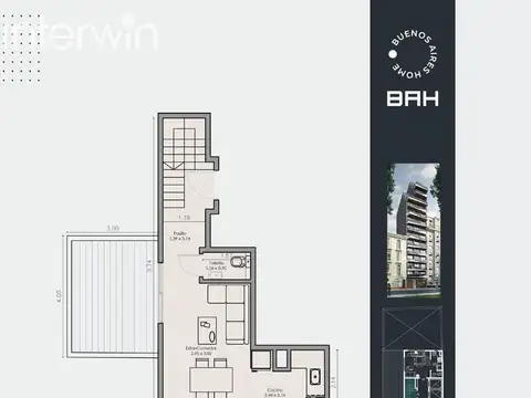 Departamento - Barrio Norte