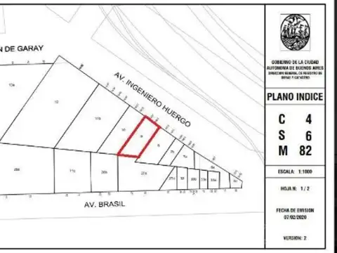 Terreno en San Telmo para Desarrollo Inmobiliario