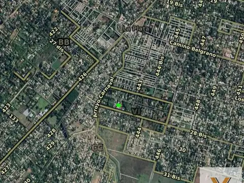 Terreno en Venta 24  mts Fondo