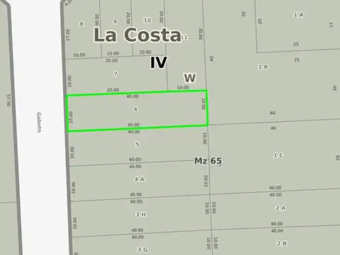 Gaboto e/ Garay y Santa María de Oro