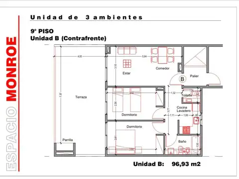 Av. Monroe 4445 , Piso 9