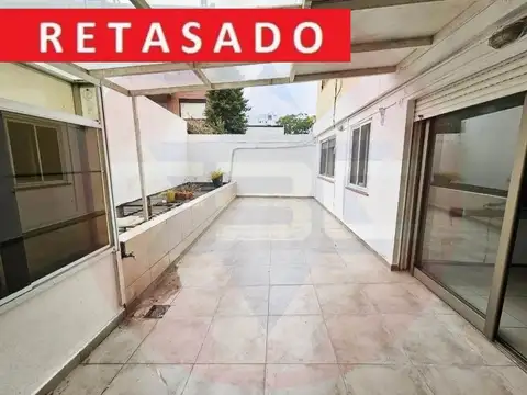 Departamento tipo casa 83 m² 2 dormitorios c/gran patio Villa Crespo Apto Profesional y Comercial