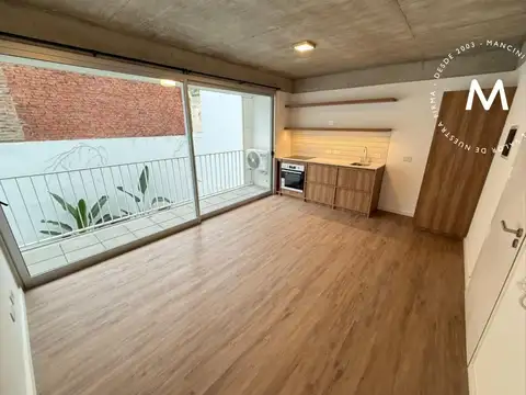 Departamento en alquiler de 2 ambientes con balcón, a estrenar - villa urquiza