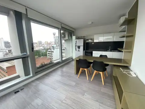 Departamento 2 ambientes con 1 baño