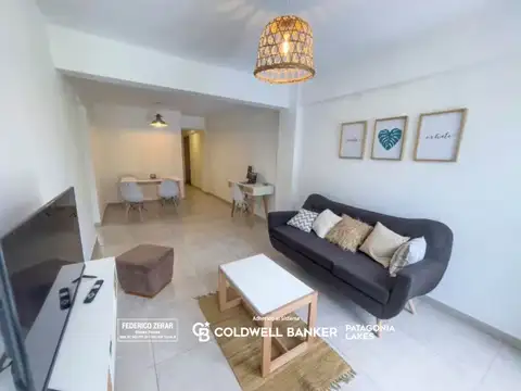 Departamento dos dormitorios - alquiler permanente - san carlos de bariloche