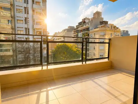 MONOAMBIENTE A ESTRENAR CON BALCÓN Y 51M² TOTALES