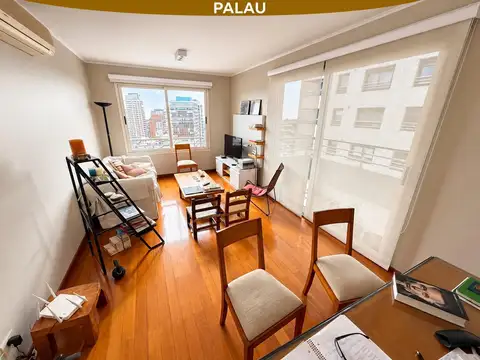 Con muebles- Piso alto- 3 amb. c/cochera - Torre Ruggieri