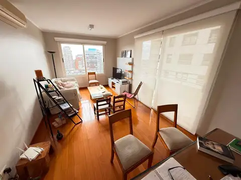 Con muebles- piso alto- 3 amb. c/cochera - torre ruggieri