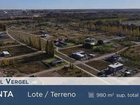 LOTE / TERRENO EN VENTA, B° EL VERGEL.