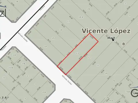 Terreno en Venta de 400,0 m2
