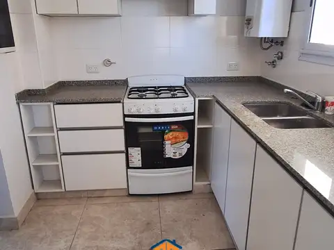 Departamento 2 ambientes con 2 baños