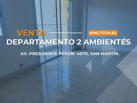Departamentos 2 Ambientes Con Doble Balcón, A Estrenar Y En Venta En San Andres