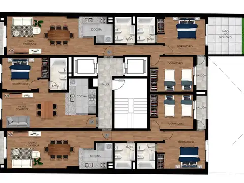 Departamento en Venta con 1 cocheras