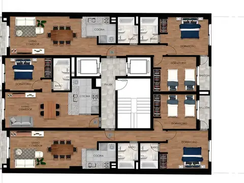 Departamento 1 Dormitorio Scuba 49 Entrega 2025