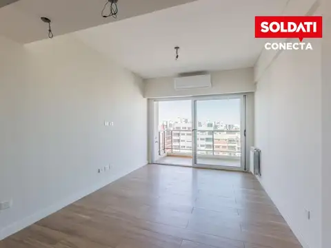 Departamento en  venta de 3 ambientes con balcón piso 8 cochera descubierta