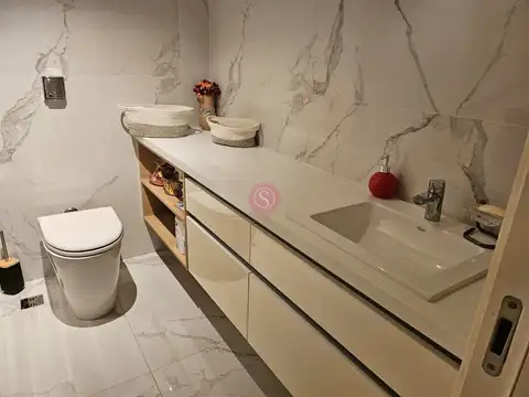 Departamento 2 ambientes con 2 baños