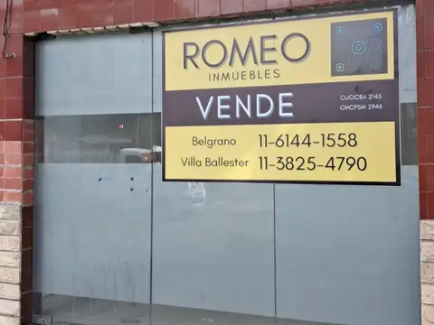 Local en venta en Villa Ballester!