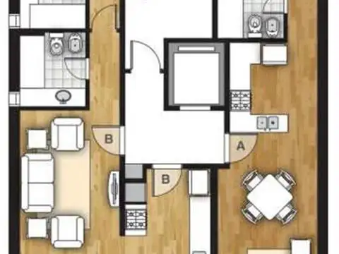 Departamento en Venta en Pichincha, Rosario