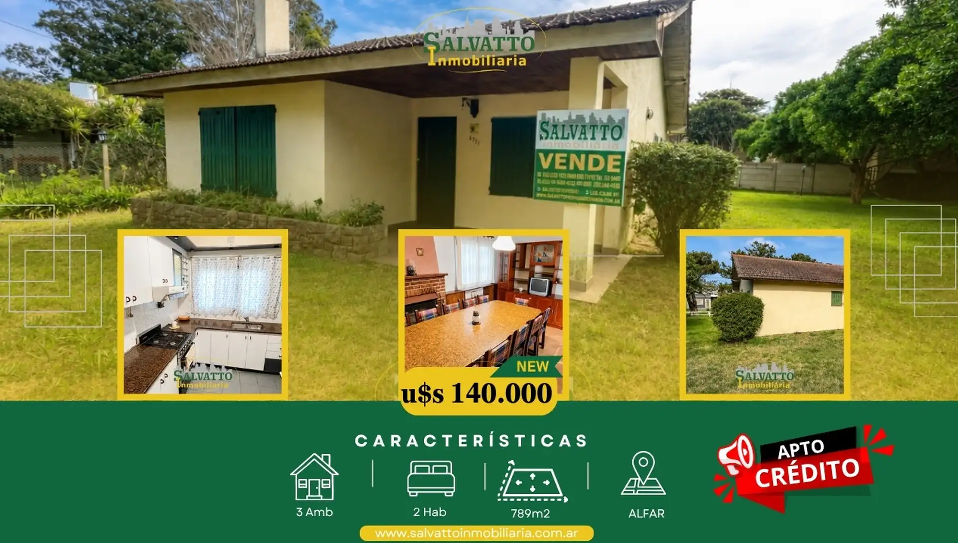 Chalet apto crédito con gran lote en la mejor zona de Alfar