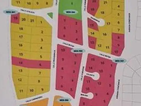 Terreno en Venta de 1249,0 m2