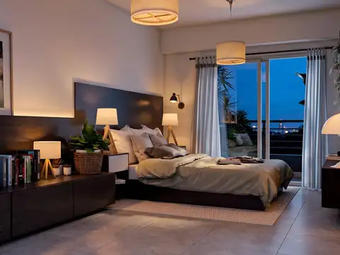 Monoambiente con balcon en venta en caseros