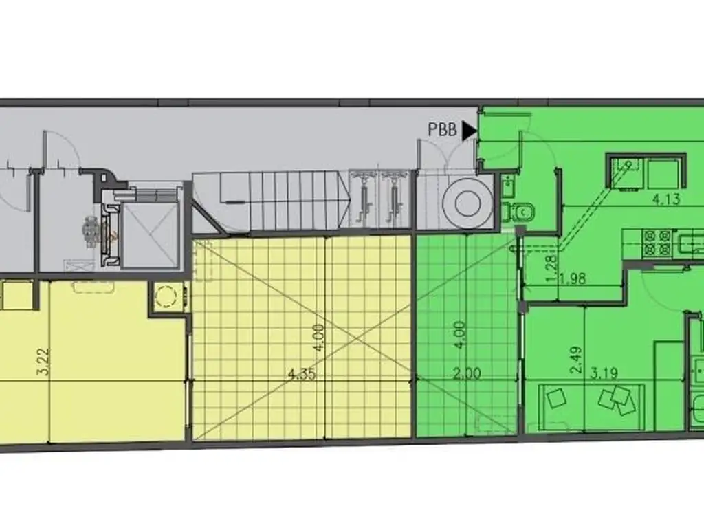 Emprendimiento en Colegiales - Etapa: En construcción