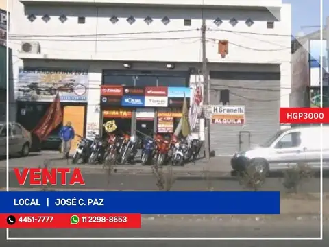 Local - Venta - Argentina, José C Paz - Av. Hipolito Yrigoyen 1467