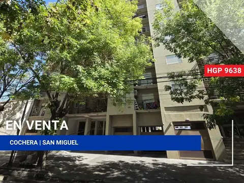 Cochera en Venta en San Miguel, Partido de San Miguel