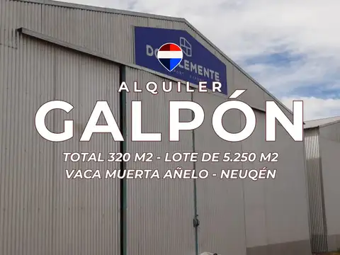 ALQUILER GALPON VACA MUERTA AÑELO NEUQUEN