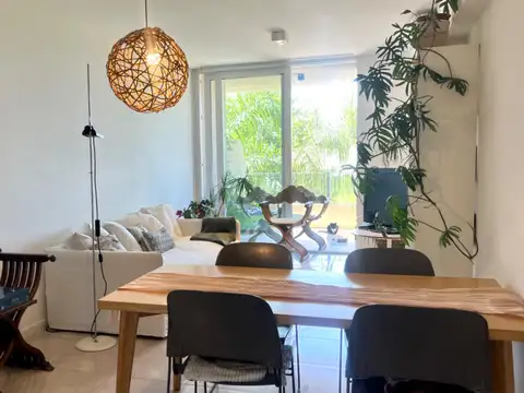 Departamento 2 ambientes con 2 baños