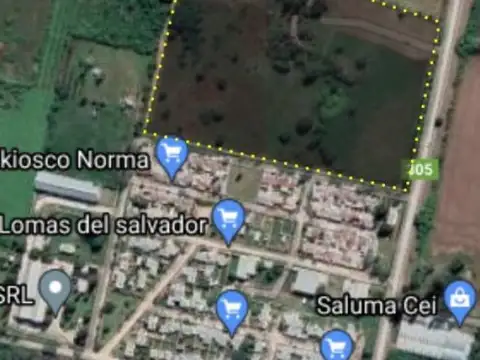 ruta 305 en el km 4,5 100