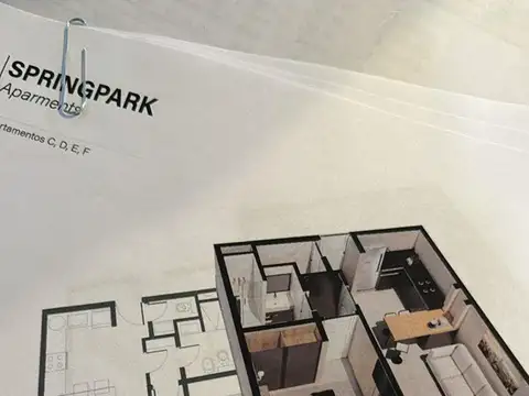 Departamento Monoambiente con 1 baño