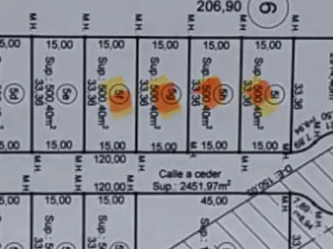Terreno en Alquiler de 500,0 m2