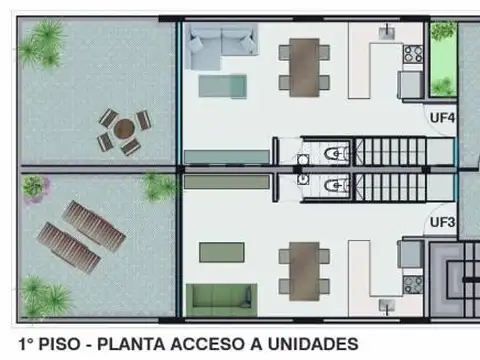 Departamento en Venta de 3 ambientes