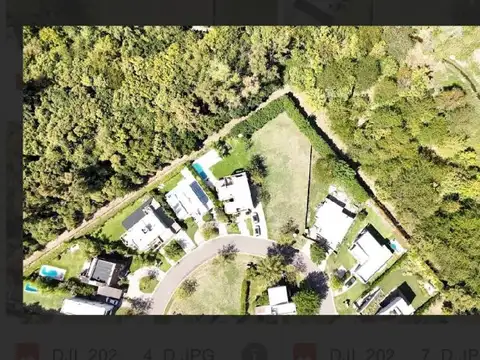 Lote en barrio Los Tilos, Pilar. 1100 m2