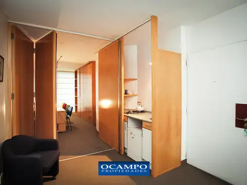 Amplio 1 ambiente divisible | apto profesional | balcón en Palermo