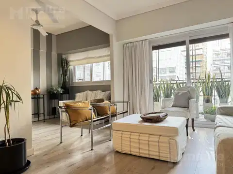 3 ambientes reciclado al contrafrente con balcón en venta en Las Cañitas