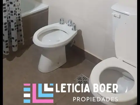 Departamento Monoambiente con 1 baño