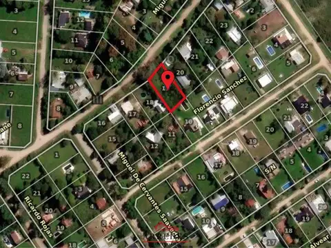 Terreno en Venta 36,50  mts Fondo