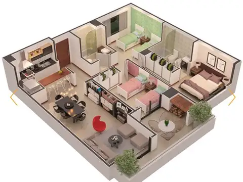 Coronel Ramon Lorenzo Falcon 6400, Piso 3