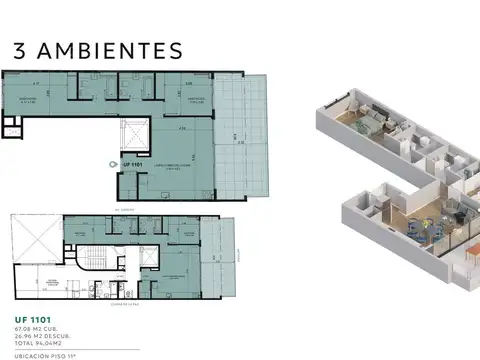 Aguilar Point – Desarrolló en Aguilar al 2400, en el corazón de Belgrano C