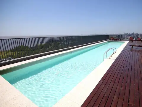 Precioso 2 Amb Contrafrente con Balcón, Cochera Fija Cub y Baulera