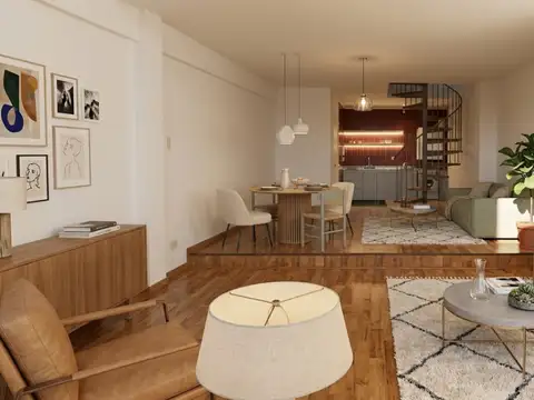 Venta departamento 1 dormitorio con cochera sobre Pellegrini en Mártin