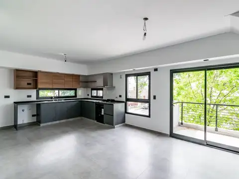 Depto Tipo Casa 3 ambientes con 1 baño
