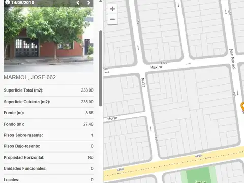 Terreno en Venta en Almagro, USD 480.000