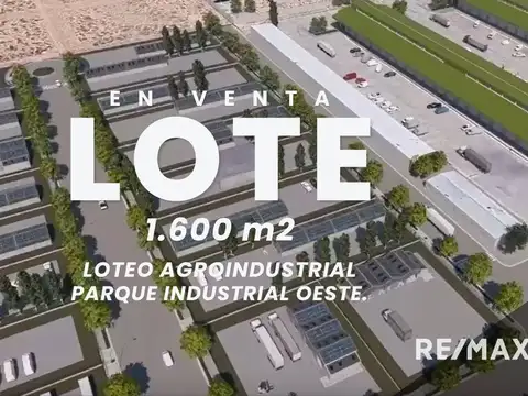 VENTA LOTE INDUSTRIAL