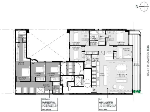 Departamento 5 ambientes con 2 baños