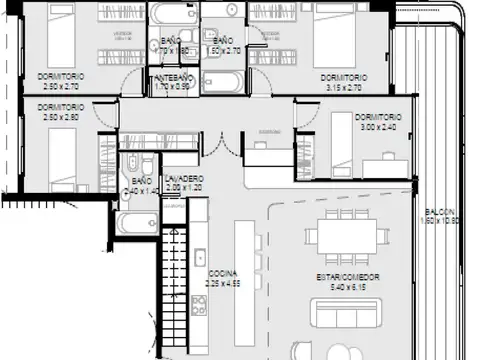 Departamento en Venta en Abasto, USD 546.700