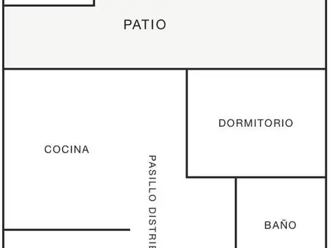 Casa 3 ambientes en Lomas de Zamora con gran patio/fondo libre