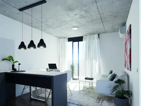 Departamento Monoambiente con 1 baño